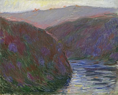 The Creuse Valley, Evening Effect, 1889 by Claude Monet